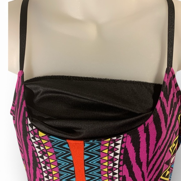 Elegant Multicolor Maxi Dress (item#10147) - Picture 8 of 9